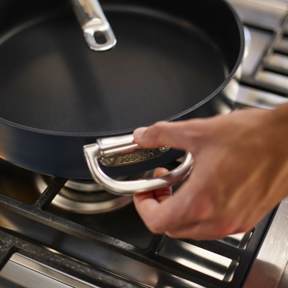 Joseph Joseph Space Folding Handle Ceramic Non-stick 30cm Blue Frying Pan