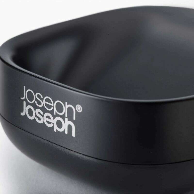 Slim‚Ñ¢ Compact Matt Black Soap Dish - Medaid International