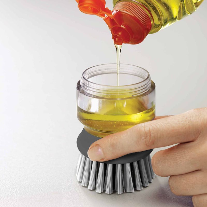 Joseph Joseph Palm Scrub™ Grey Washing-up Brush