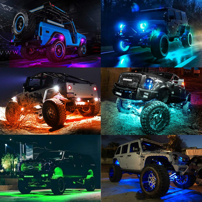 RGB Ambient Wheel Lights ‚Äì 16M Colors & lamp Music Sync - Medaid International