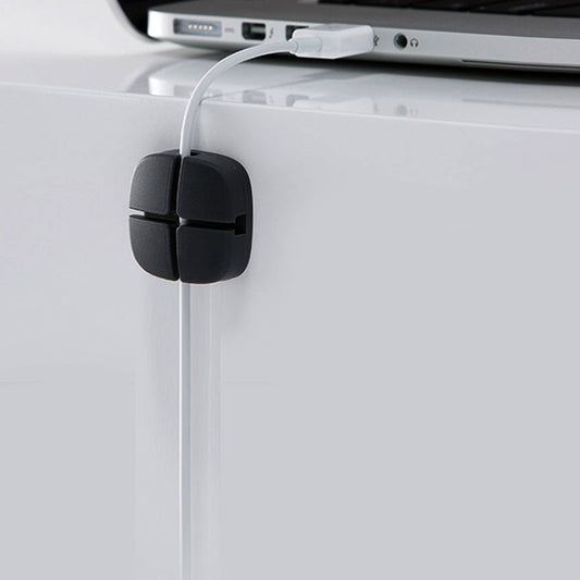 2 Pieces Self Adhesive Cable Holders Wire or Cable Organizer Management - Medaid International