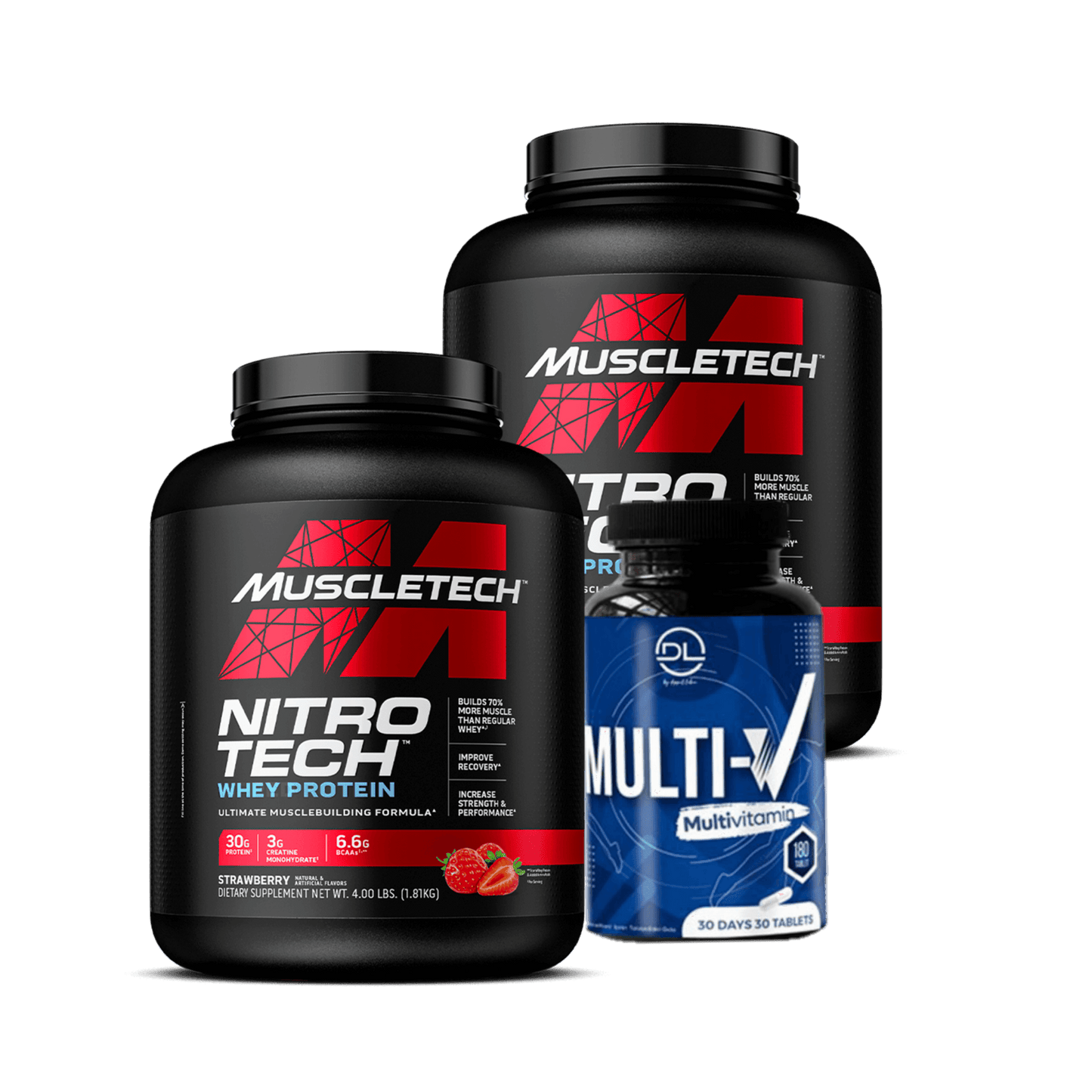2 Nitro Tech + Multi Vitamins