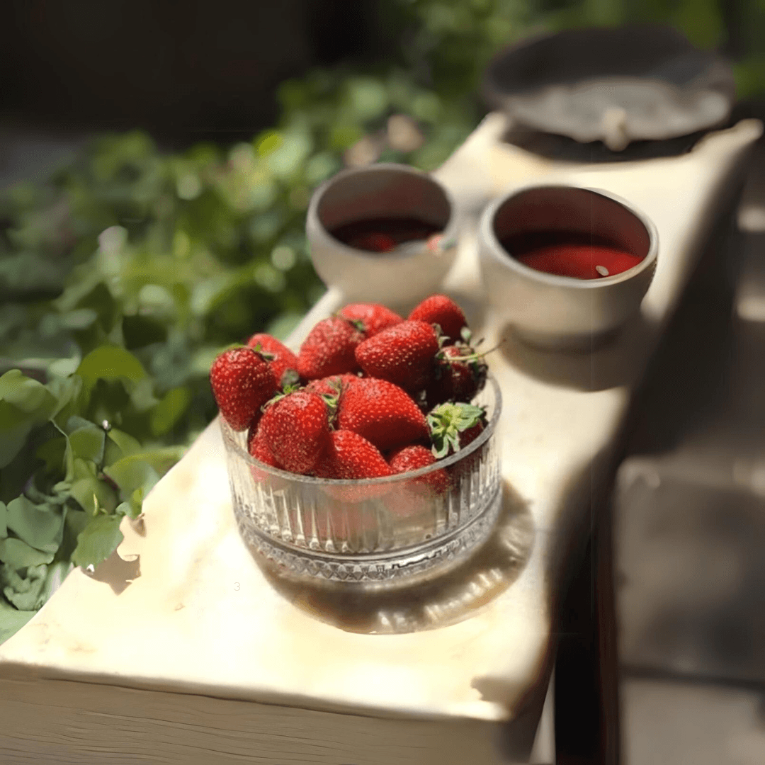 2-Piece Glass Snack Bowl Set 510ML