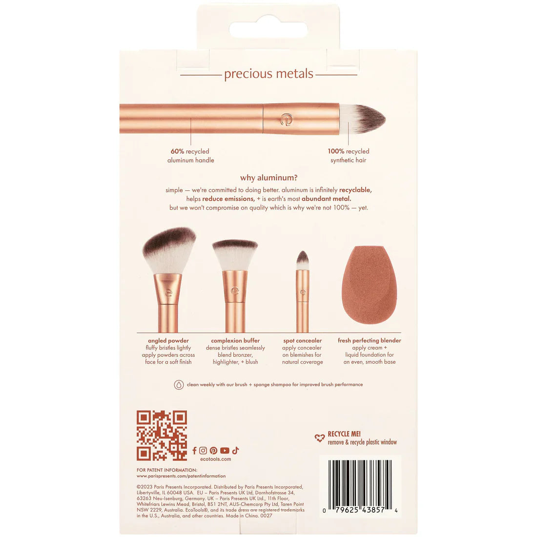 EcoTools precious metals face blend + sculpt set 0027 268974