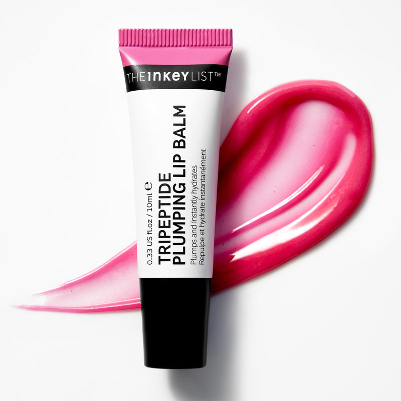The Inkey List Tripeptide Plumping Pink Lip Balm
