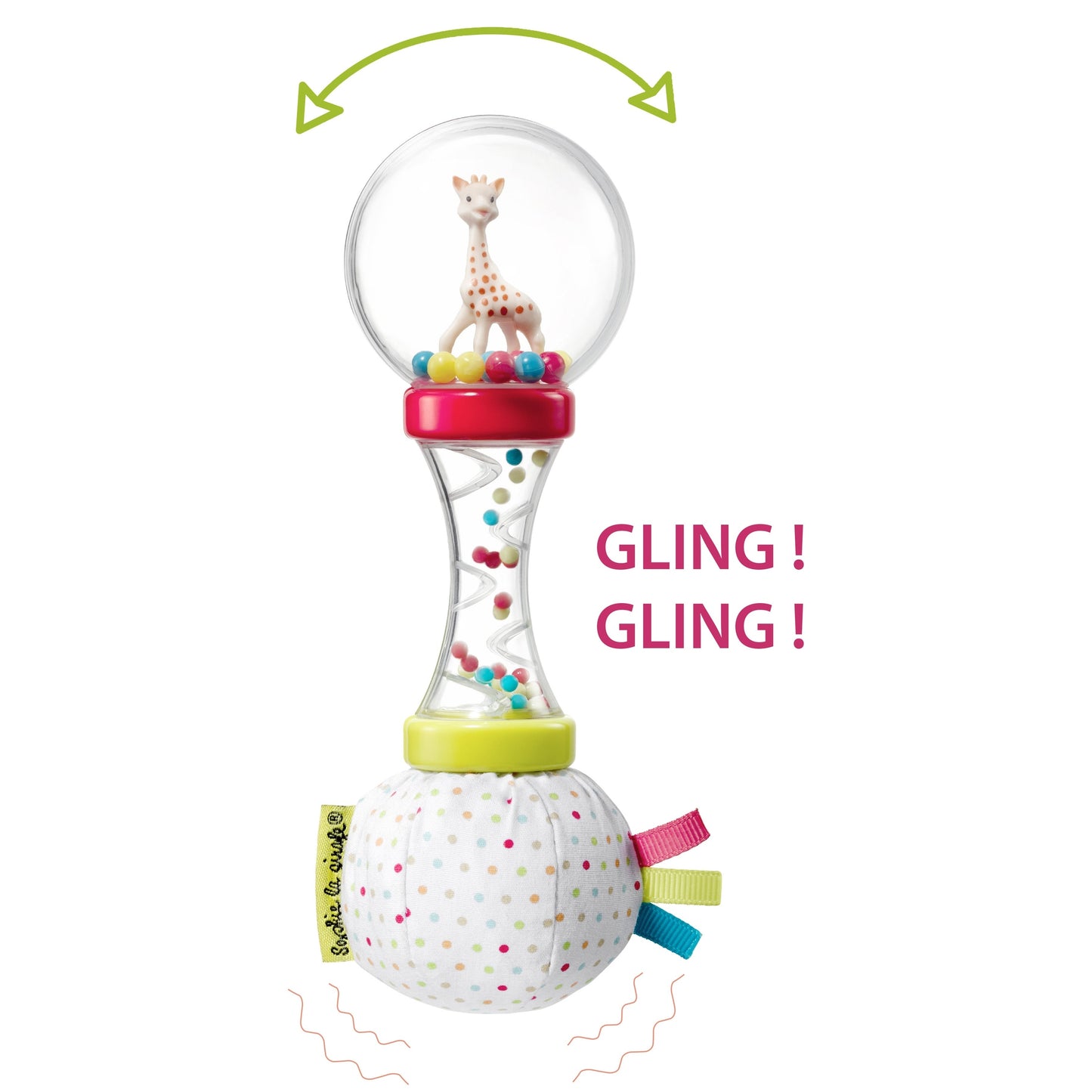 Il Etait Une Fois Soft Maracas Rattle