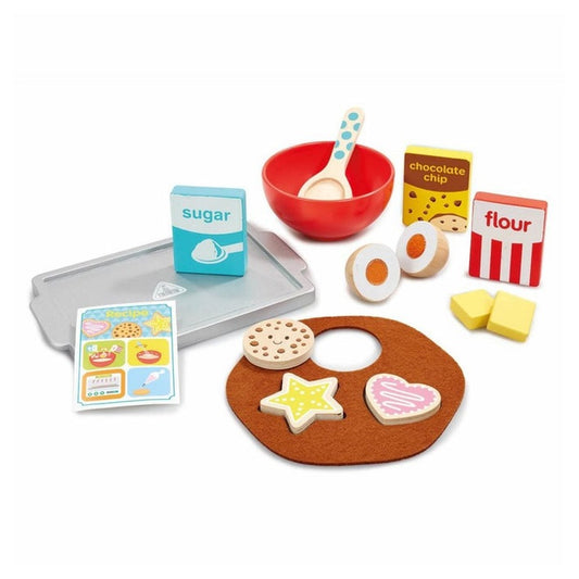 Wooden Cookie Baking Set
