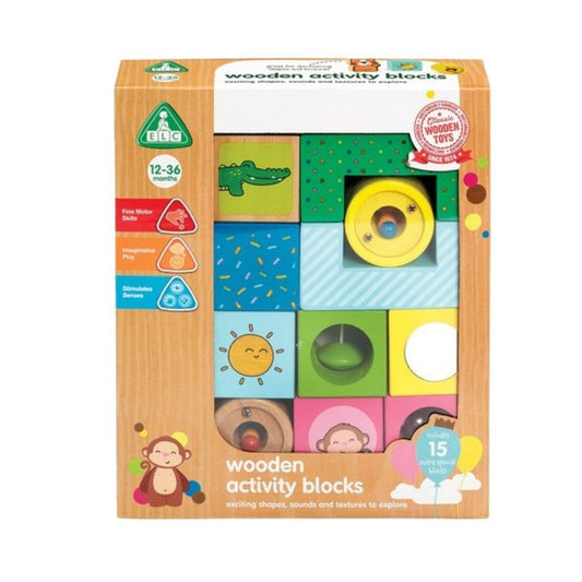 Elc Wooden Activity Blocks