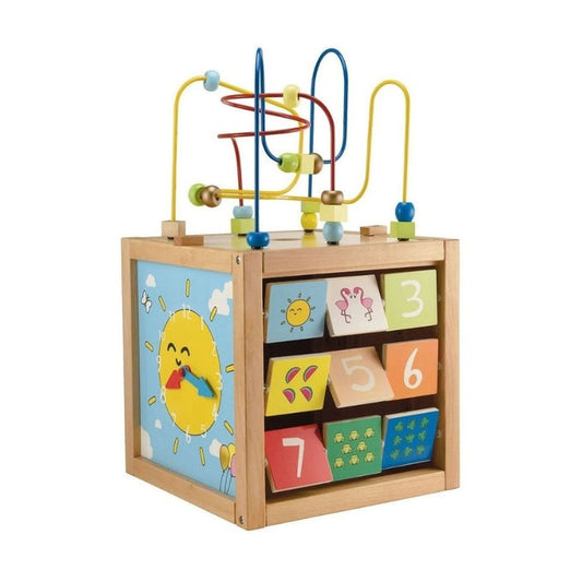 ELC Giant Wooden Activity Cube