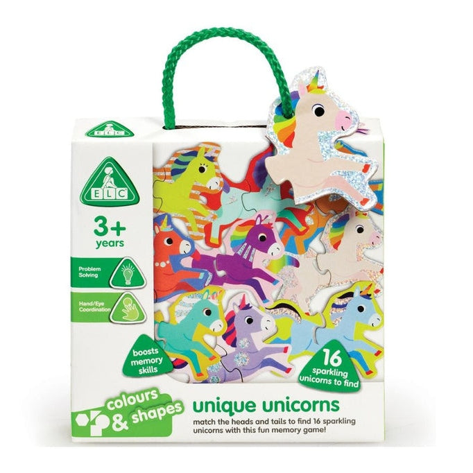 Elc Unique Unicorns Memory Game (16 Pieces)