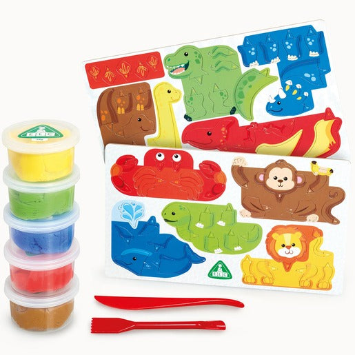 Elc Create With Clay Kit Animals And Dinosaurs
