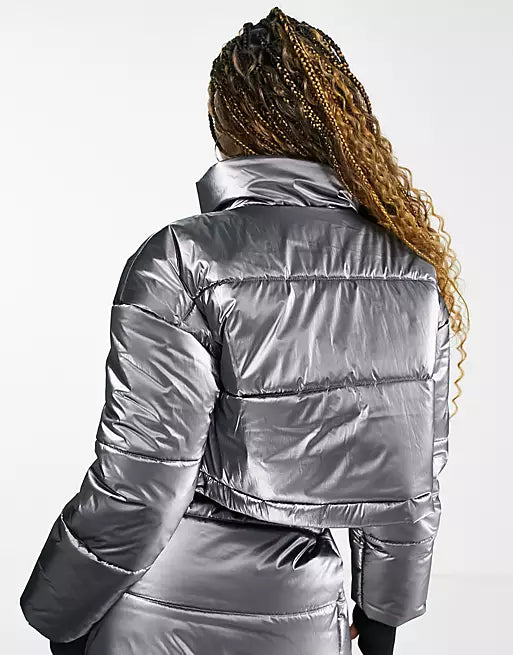 ASYOU Women's Silver Jacket ANF1633