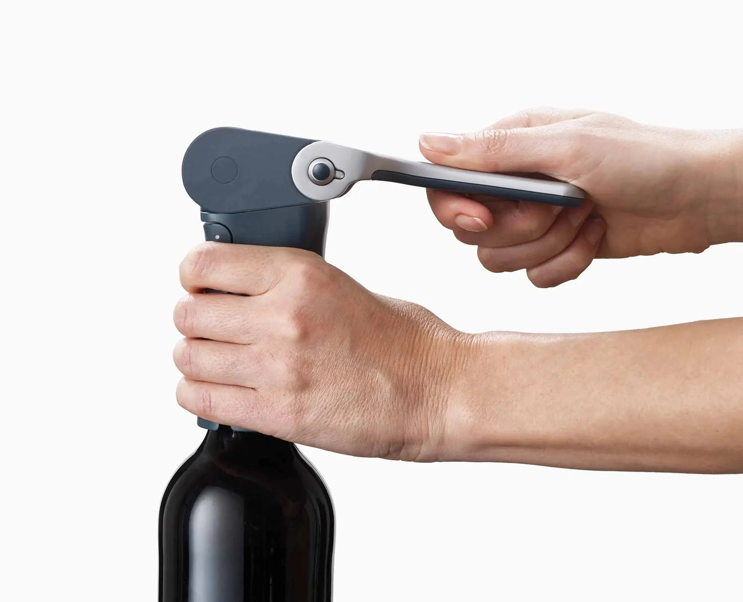 Joseph Joseph BarWise Compact Folding Lever Corkscrew Wine Opener with Foil Cutter, One-size, Blue