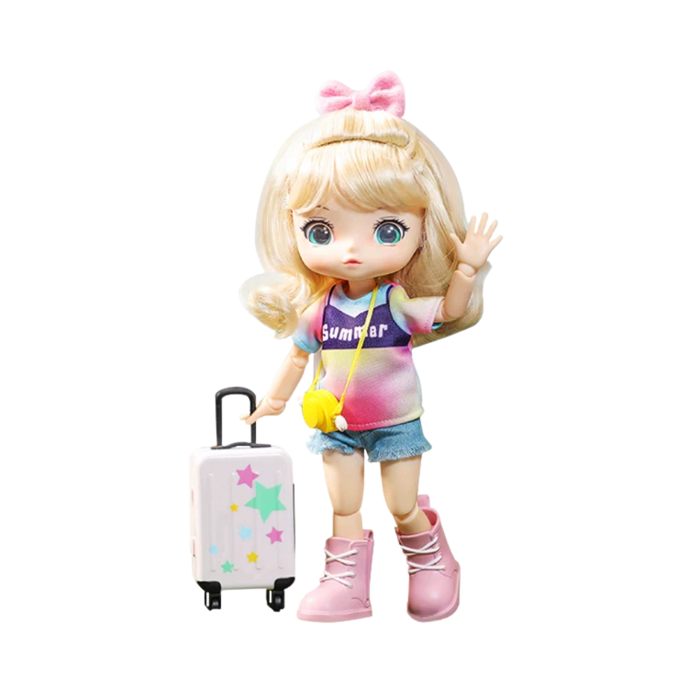 Summer Outfits for Viya Doll Travel By Pop Mart - Medaid International