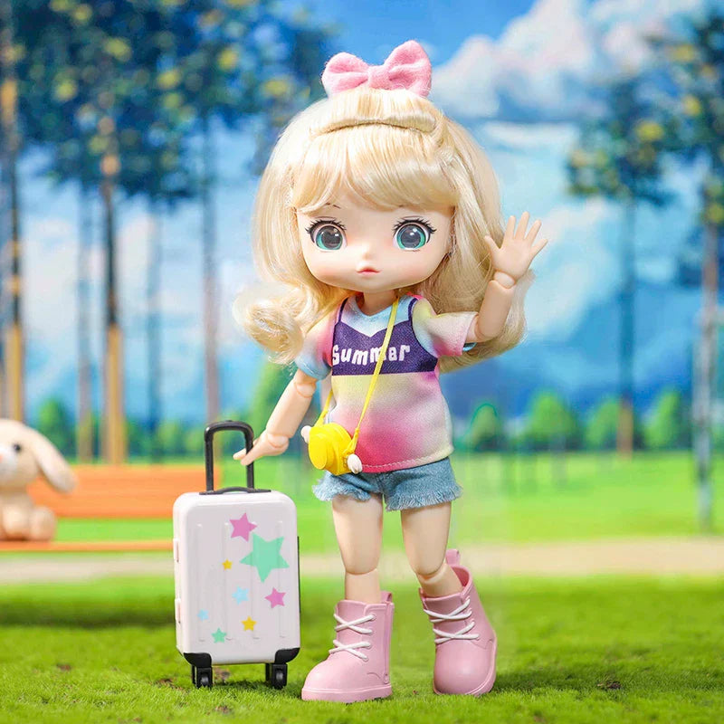 Summer Outfits for Viya Doll Travel By Pop Mart - Medaid International
