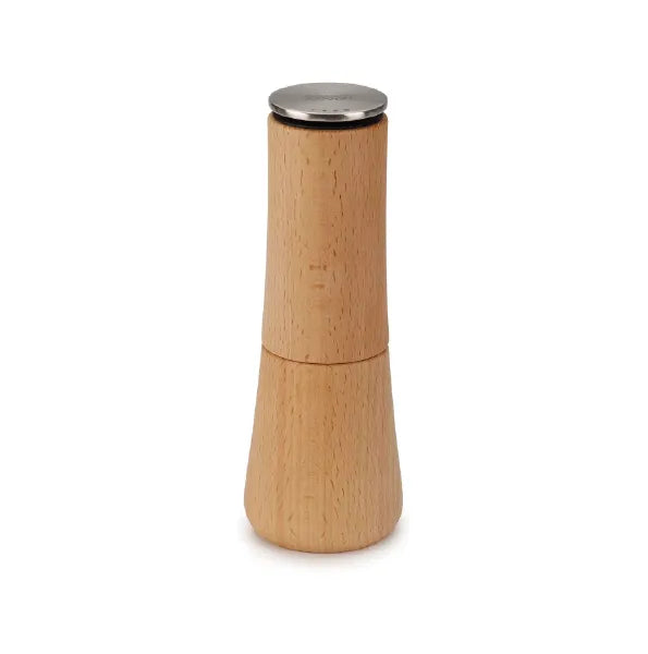 Joseph Joseph 20190 Milltop Wood Non-spill Kitchen Pepper Mill, Wood