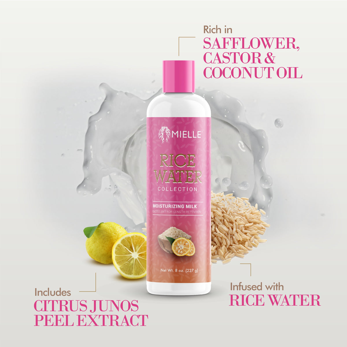 Mielle Rice Water Hair Moisturizing Milk