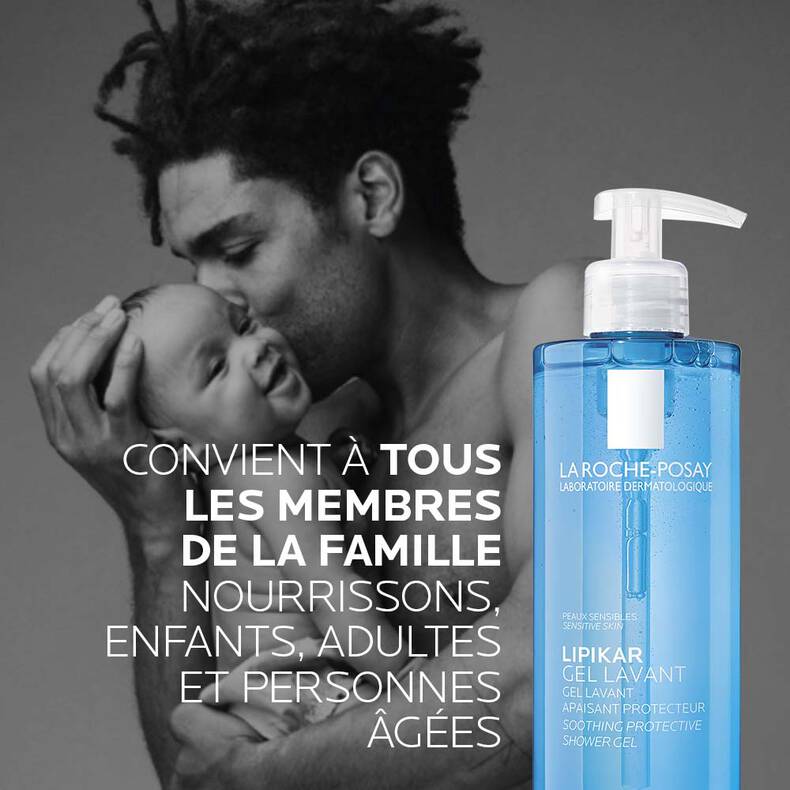 La Roche-Posay Lipikar gel lavant apaisant protecteur peaux sensibles 750ml