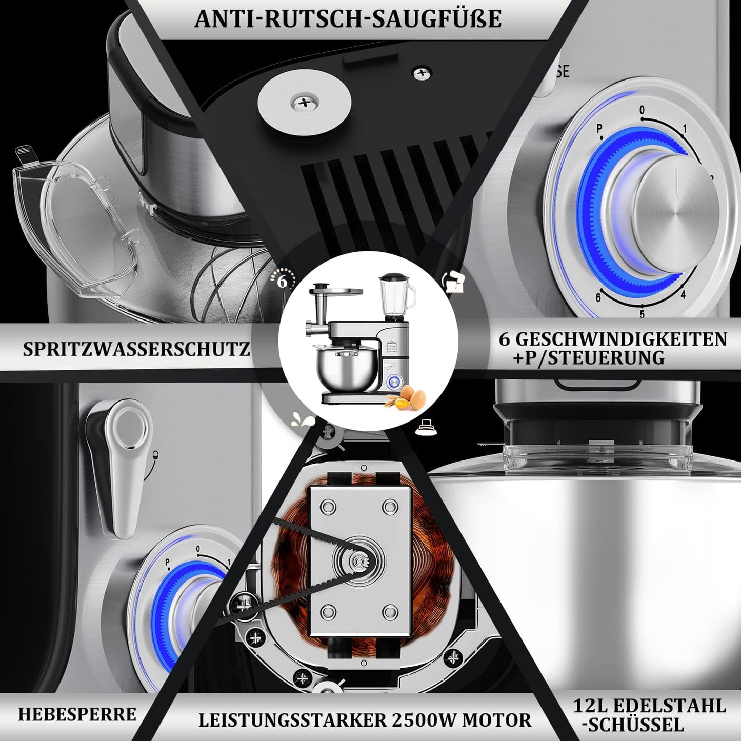 3 IN 1 HOMELUX FOOD PROCESSOR - Medaid International
