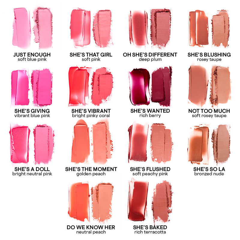 PATRICK TA MAJOR HEADLINES - DOUBLE-TAKE CREME & POWDER BLUSH DUO (SHE'S FLUSHED) - Medaid - Lebanon