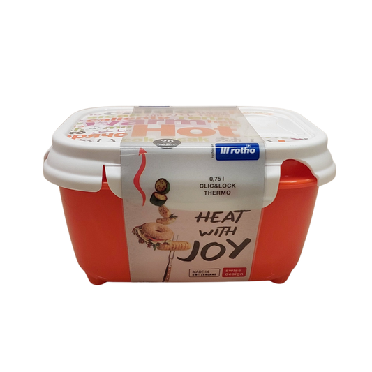 Rotho – Microwave Container Click & Lock – 0.75L