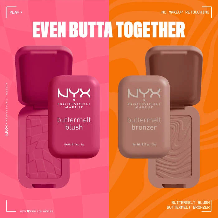 NYX Buttermelt Blush (feeling butta)