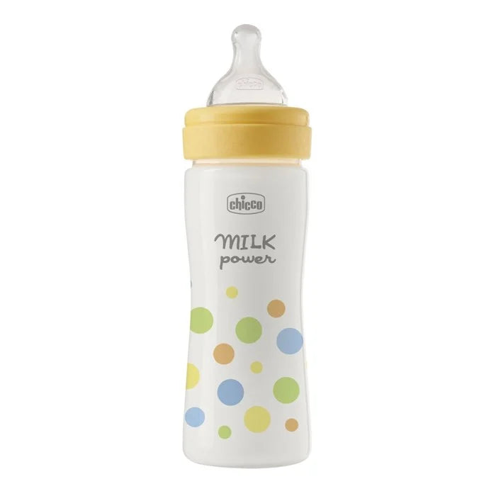 Chicco B - Perfect Easy Bottle PP - 250ML Medium Sil - Boy