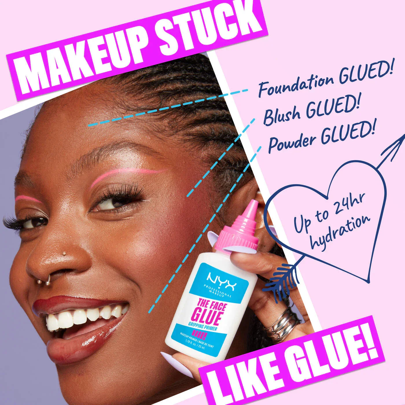 NYX Professional  Face Glue Gripping Primer 35ml