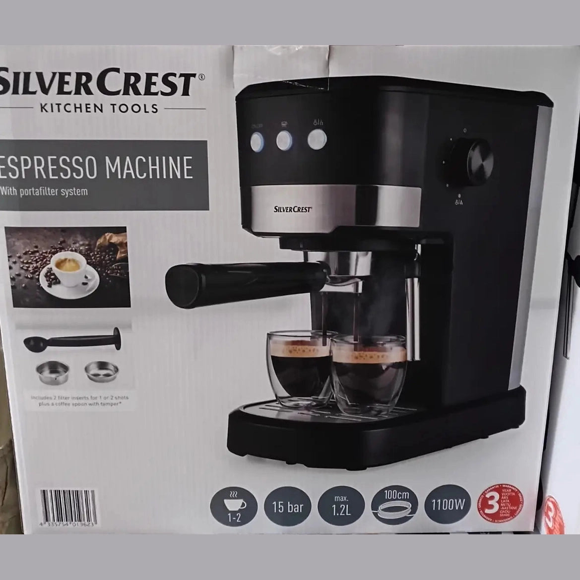 Silver Crest Espresso Machine🇩🇪