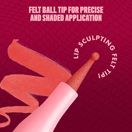 NYX Lip Lingerie Lip Liner Stain-SEND NUDES ROSEWOOD
