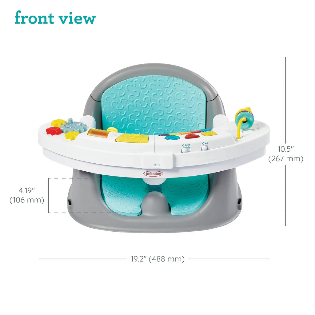 Infantino Music & Lights 3-In-1 Discovery Seat & Booster