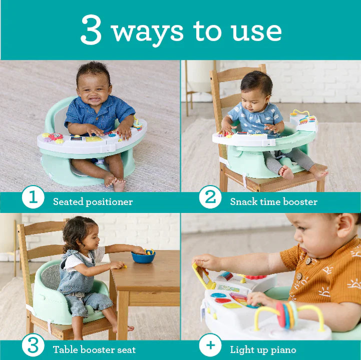Infantino Music & Lights 3-In-1 Discovery Seat & Booster