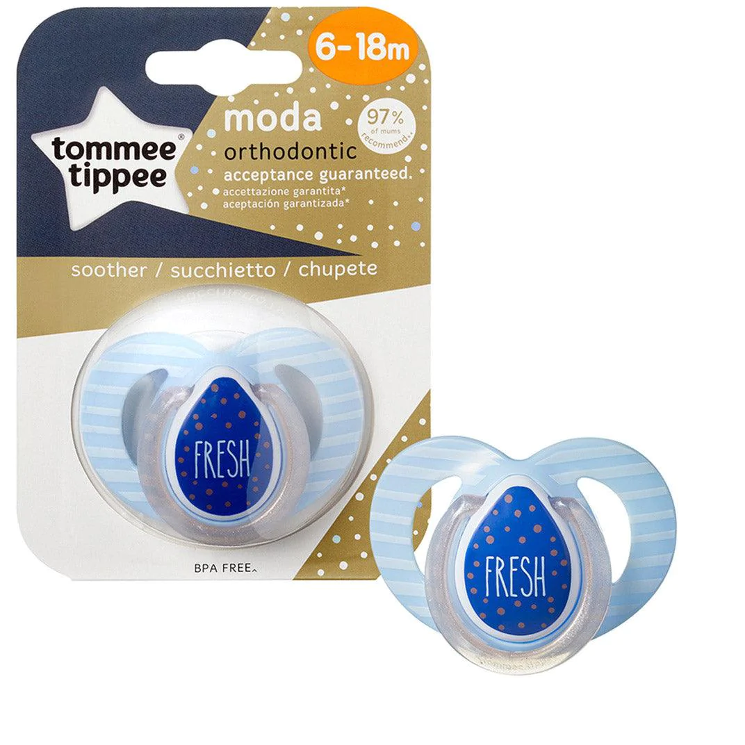 Moda Soother, 6-18 months, Blue