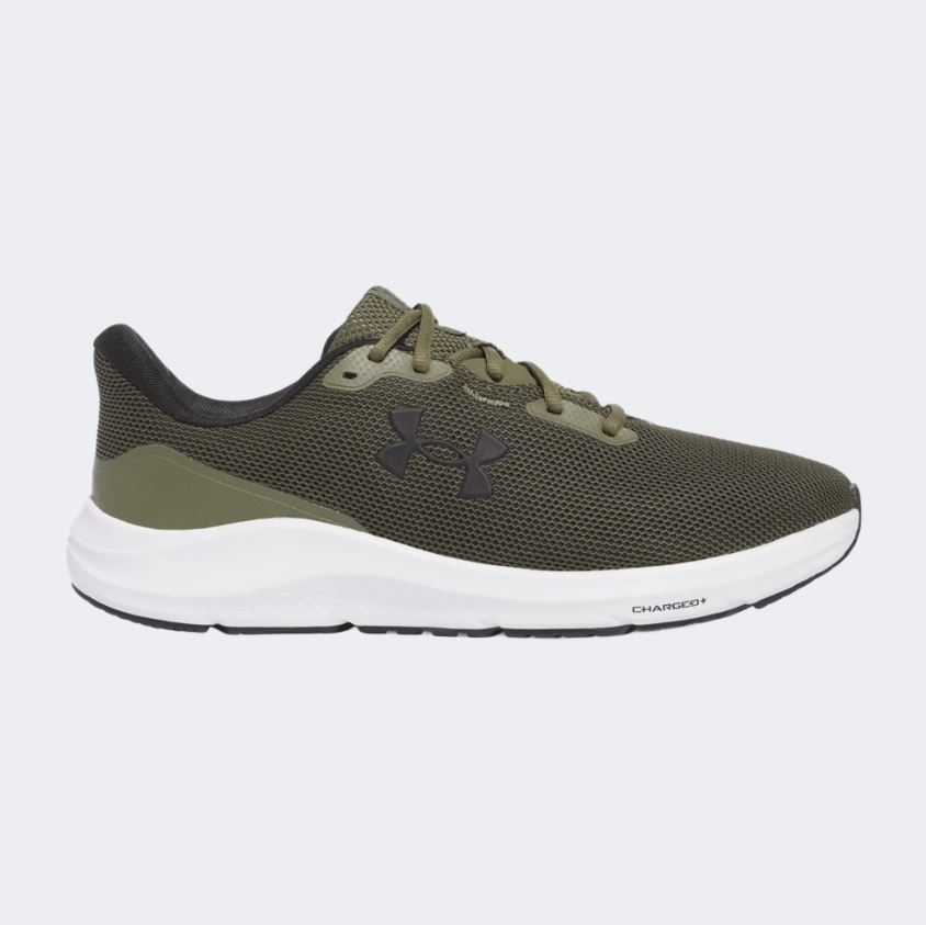 Under Armour Charged Pursuit 4 Men Running Sneakers Marine Od Green - Medaid International