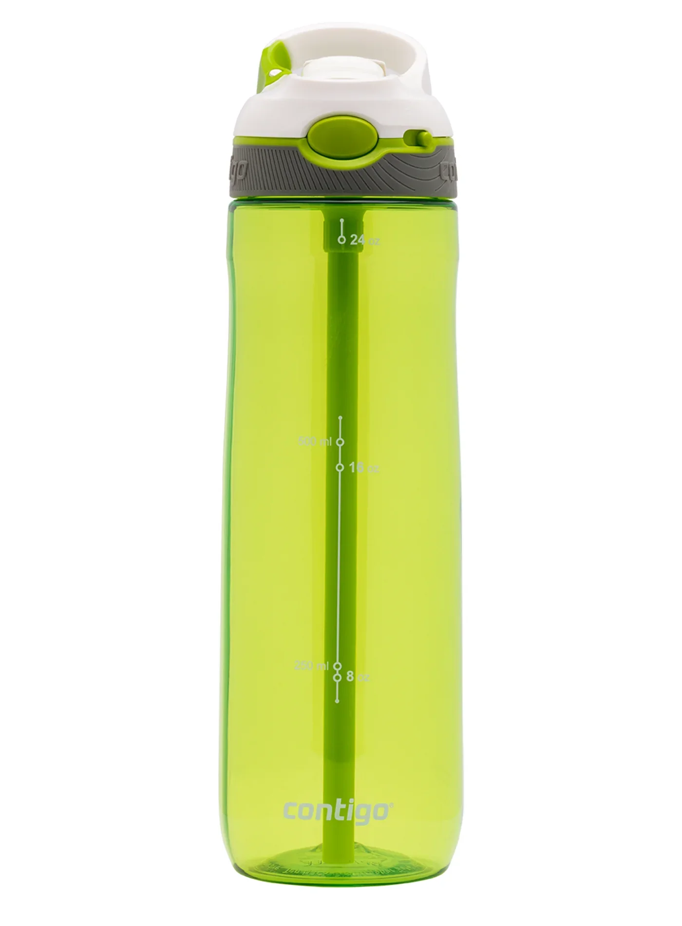 Contigo Ashland AUTOSPOUT Water Bottle Tritan Renew, 720 ml (Citron)