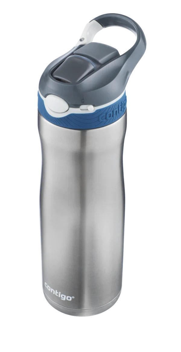 Contigo Ashland Chill AUTOSPOUT Vacuum-Insulated Water Bottle, 590 ml (Monaco)