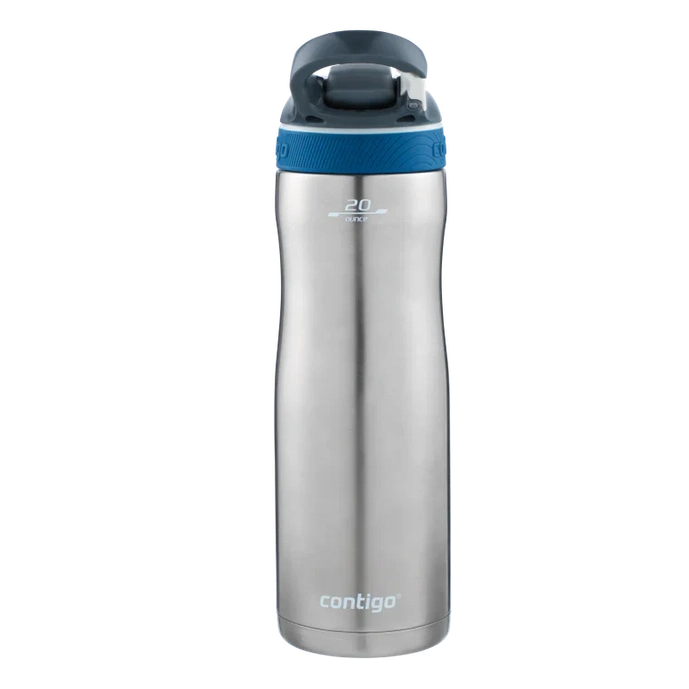 Contigo Ashland Chill AUTOSPOUT Vacuum-Insulated Water Bottle, 590 ml (Monaco)