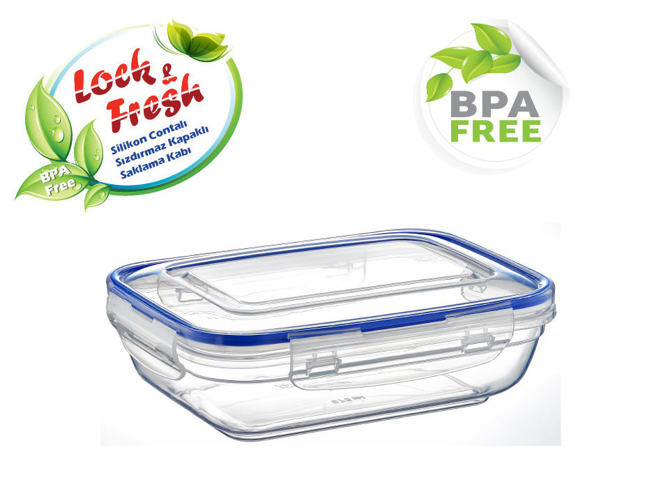 1675 ml Seal Rectangular Storage Container