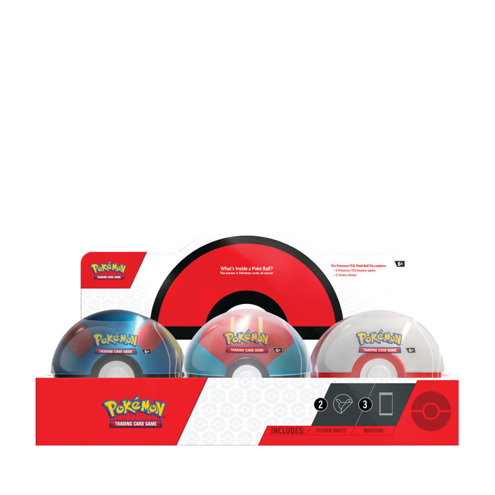 Pokemon: Poke Ball Tin: 2023 (1 Random) - Medaid International