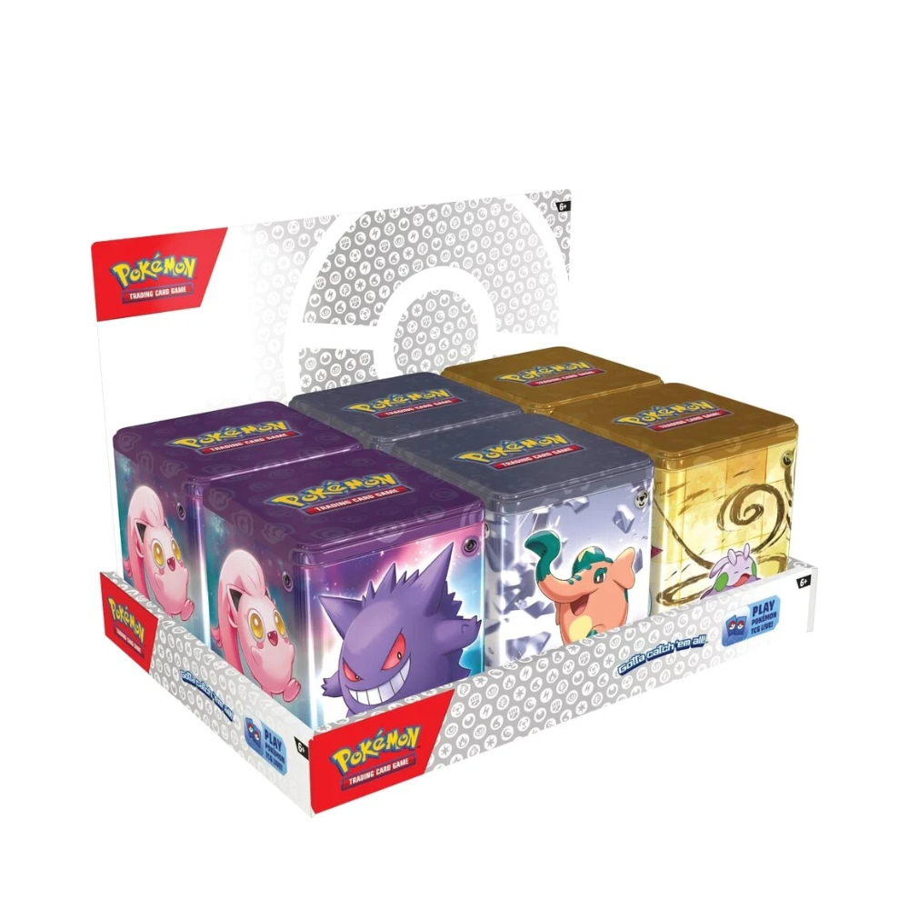 Pokemon TCG: March Stacking Tin (1 Random) - Medaid International