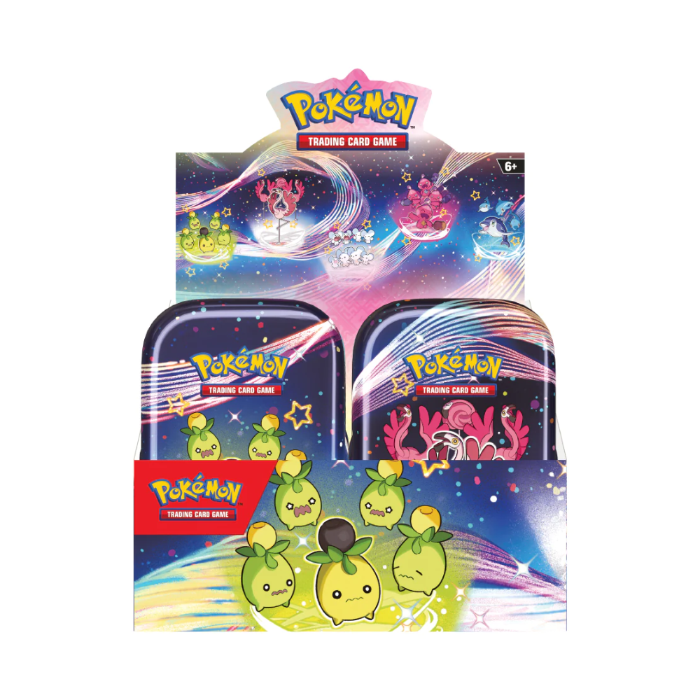 Pokemon TCG: PALDEAN FATES SV4.5 Mini Tin (1 Random) - Medaid International