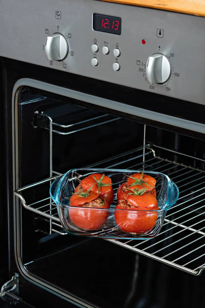 Pyrex, Cook & Heat Glass Square Dish With Lid 1 L