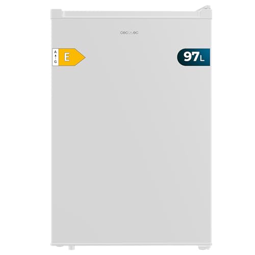 Cecotec - Compact 97L Vertical Freezer with Reversible Door & 3 Drawers