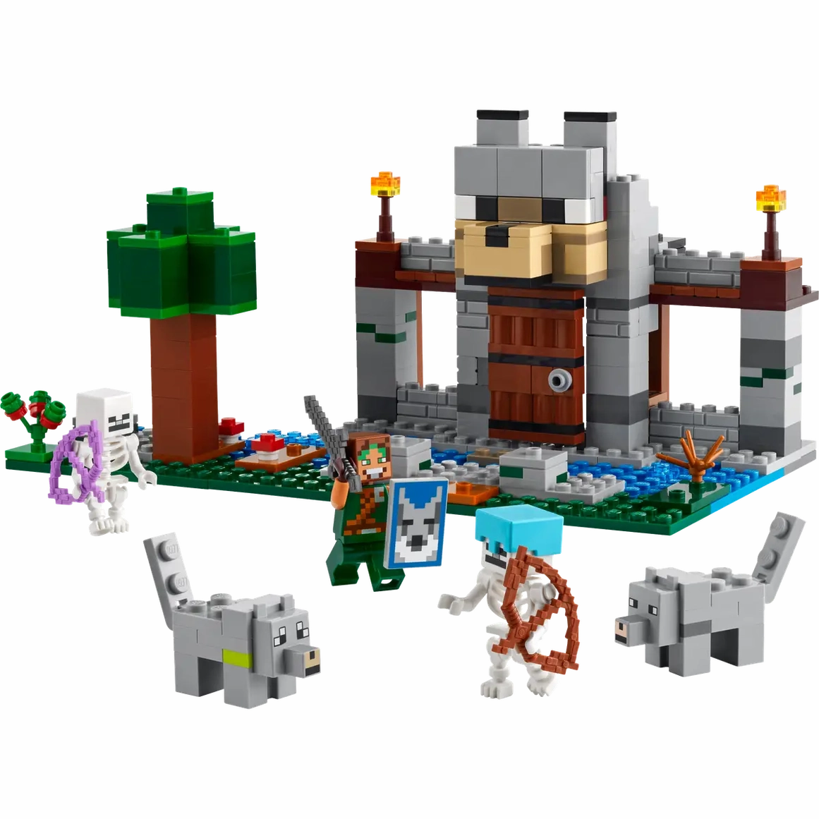LEGO Minecraft The Wolf Stronghold (21261)