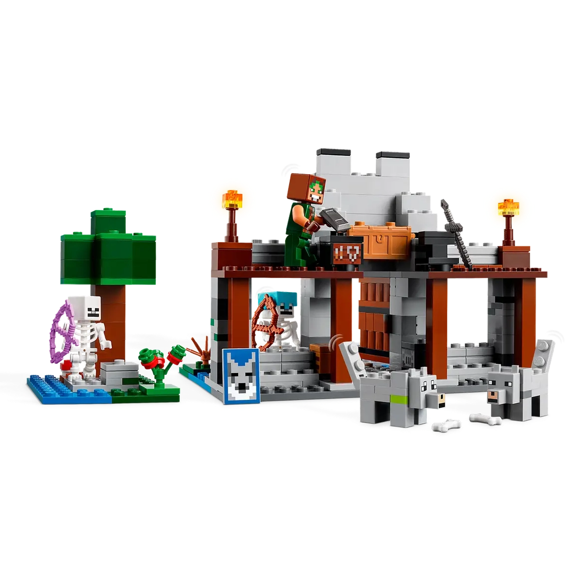 LEGO Minecraft The Wolf Stronghold (21261)