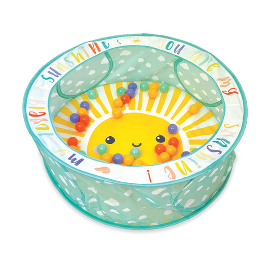 Infantino Foldable Ball Pit Gym-Sunshine