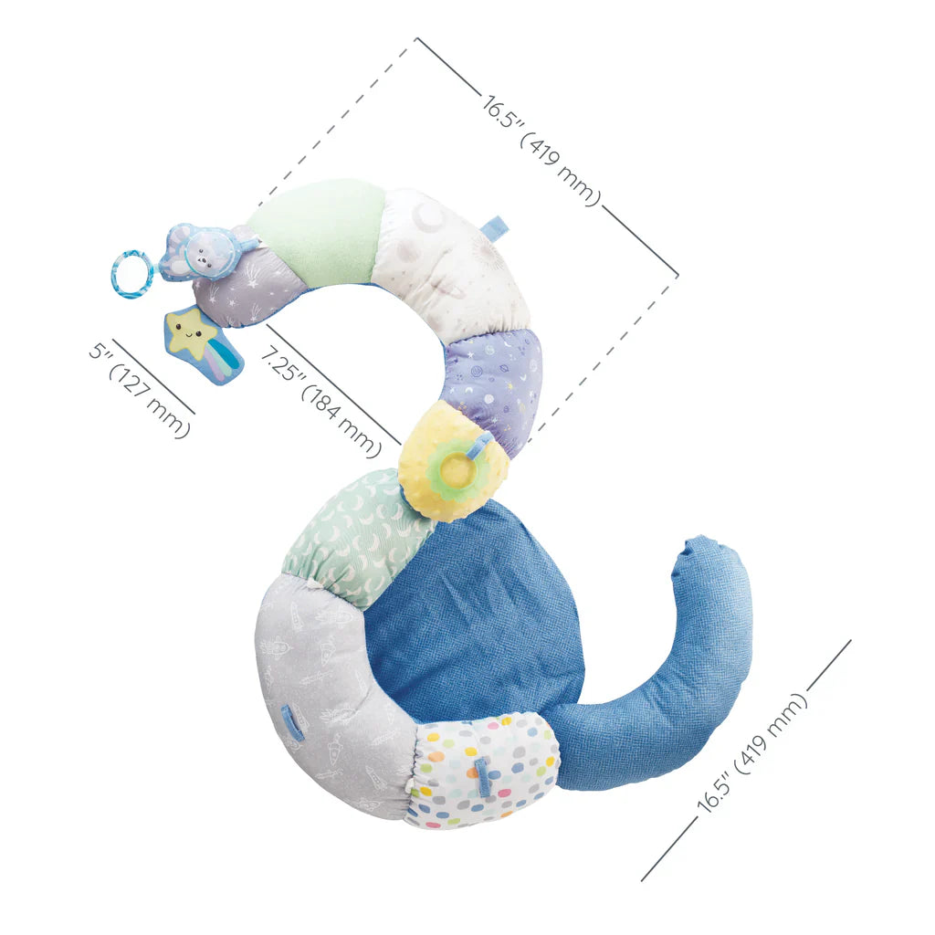 Infantino 2-In-1 Tummy Time & Seated Suport