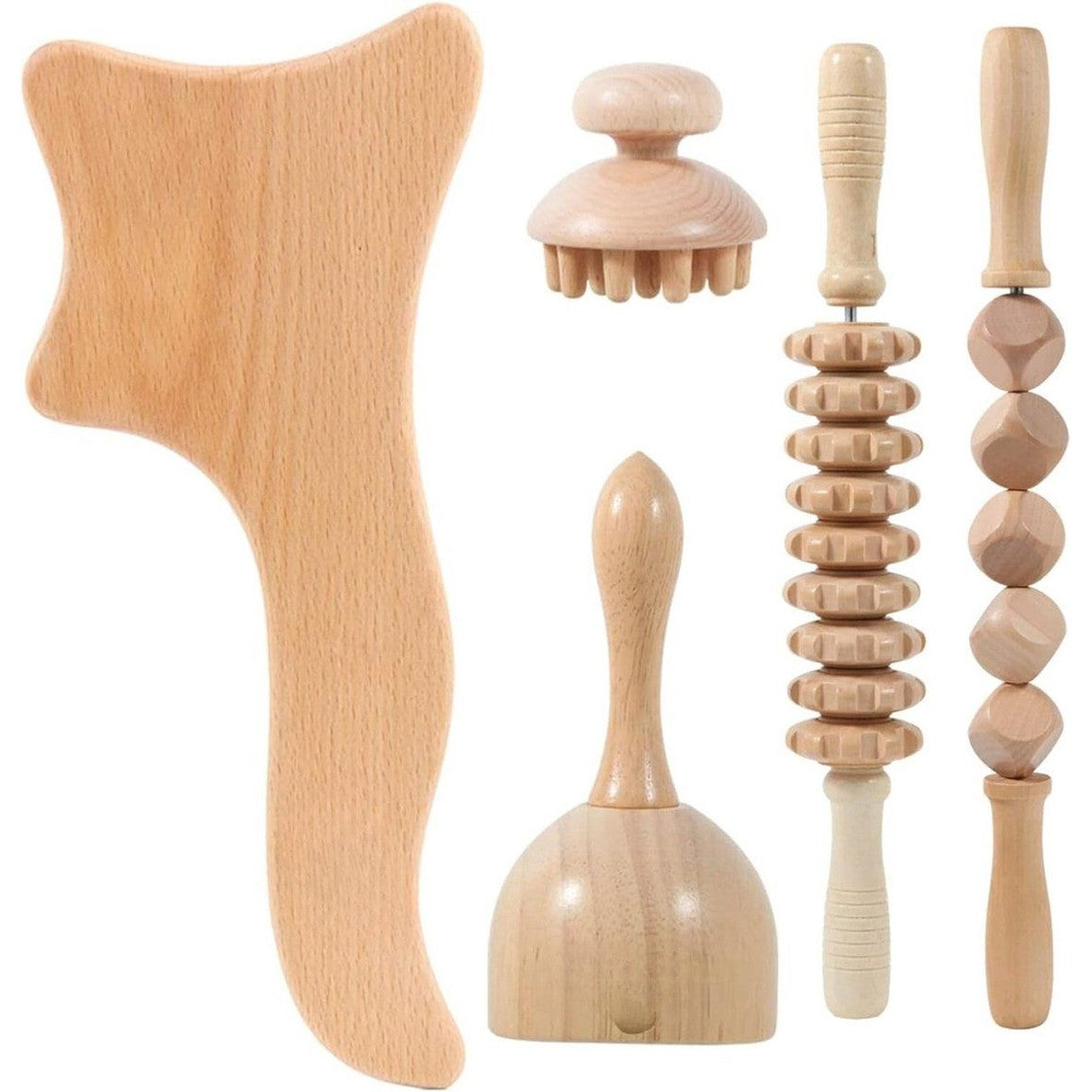 Wooden Massage Set