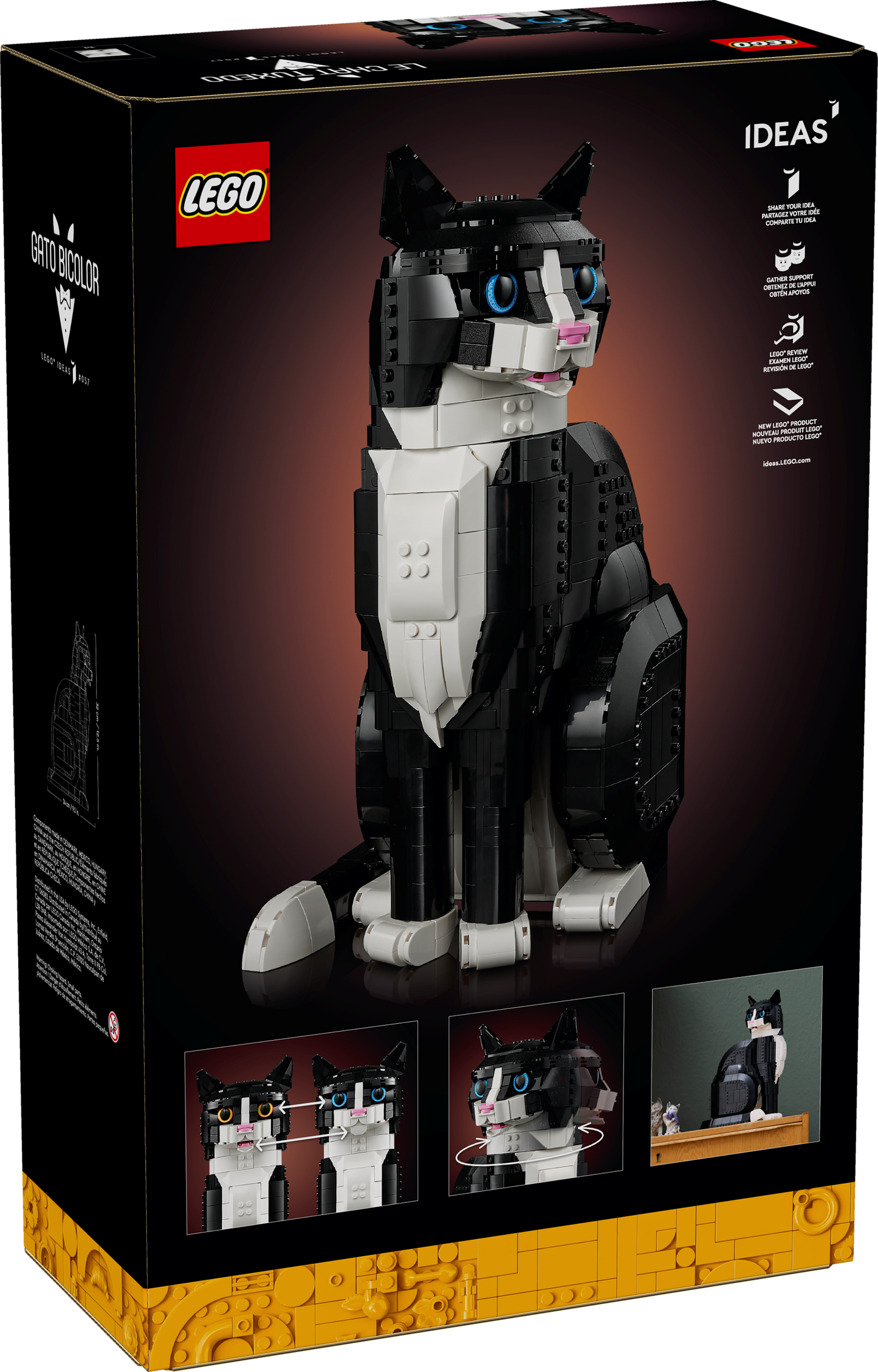 Lego Tuxedo Cat (21349)