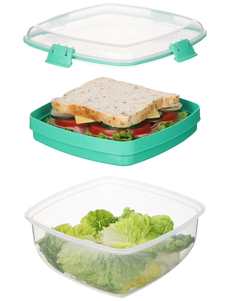 Sistema TO GO salad + sandwich 1.63L